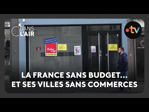 La France sans budget... et ses villes sans commerces  -  C dans l’air - 08.11.2025