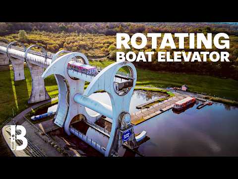 How a Giant Ferris Wheel Lifts Boats | Blueprint