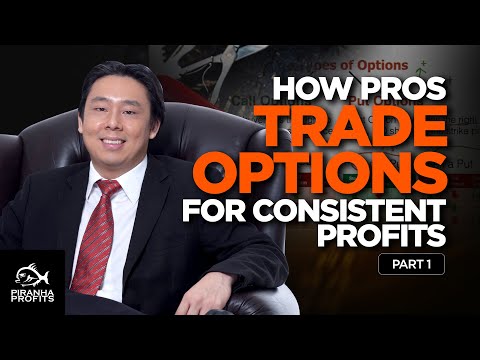 How Pros Trade Options for Consistent profits Part 1 of 3