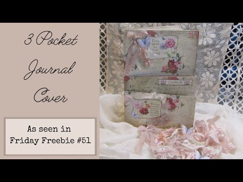 3 Pocket Jounal Cover, Plus a little Oopsy Daisy!