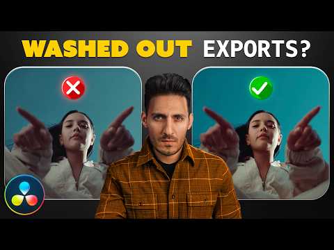 Stop Your Resolve Exports From Looking Washed Out (The Definitive Guide)