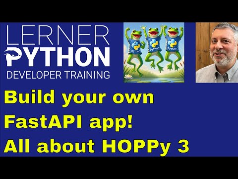 Learn FastAPI while building your own project! Learn more about my upcoming hands-on course