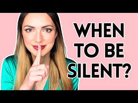 How Elegant Women Use Silence in Communication (Seduction & Conflict)