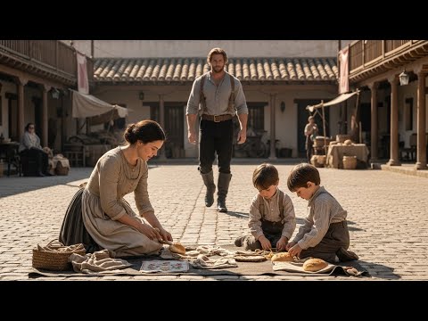Hacendado viudo encuentra a su amor de infancia en la plaza con 2 niños — y lo que hace cambia todo!