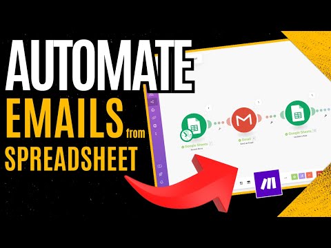 How to Send Emails Automatically from Spreadsheet (with Make.com)