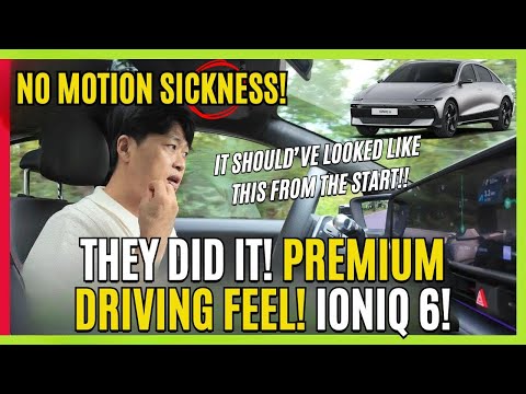 All-New IONIQ 6! Next-Level Ride Comfort From Hyundai—As Smooth As a Grandeur? No Motion Sickness!