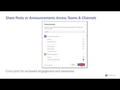Collaborate inside and outside your organization with chat and channels in Microsoft Teams