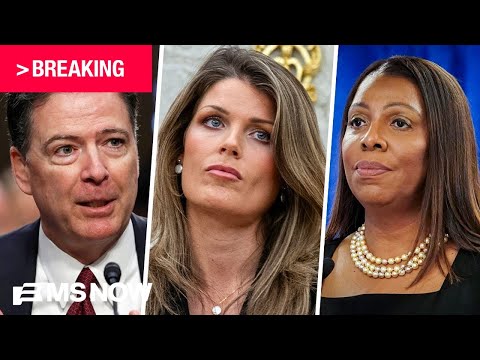 BREAKING: James Comey and Letitia James' cases both dismissed