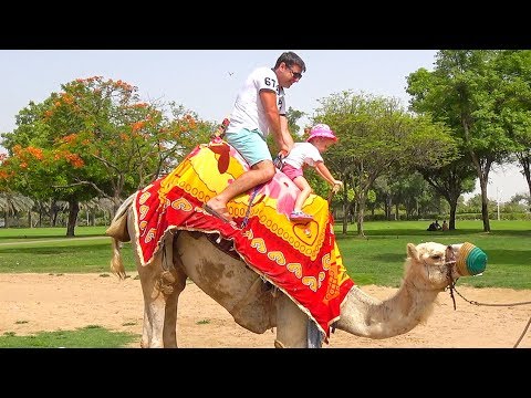 Детский музей науки в Дубаи с Настей и папой