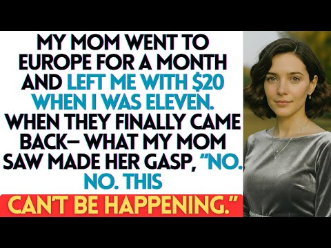 My Mom Went to Europe for a Month, Left Me With $2 at Age Eleven— When They Returned I...
