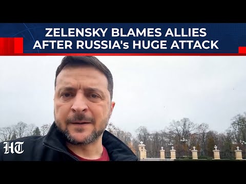Zelensky Blames US, Europe Allies After One Of Russia's Biggest Attacks Hit Energy Infra, Cities