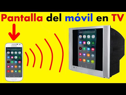 Como conectar tu celular a cualquier televisor con simple truco!