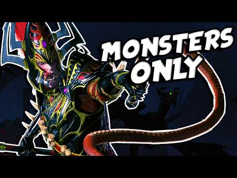Can You Beat Total Warhammer 3 Only Recruiting Monsters?