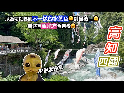 [高松～高知]以為可以睇到不一樣的水藍色😌到最後。。。🤣好彩食番個靚景補番數🥳沉下橋一定要睇🤩仲見到好多河童😂高知自駕遊｜Japan travel｜高松自由行｜四國自由行｜高松自駕遊