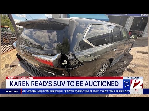 Karen Read's SUV is going up for auction