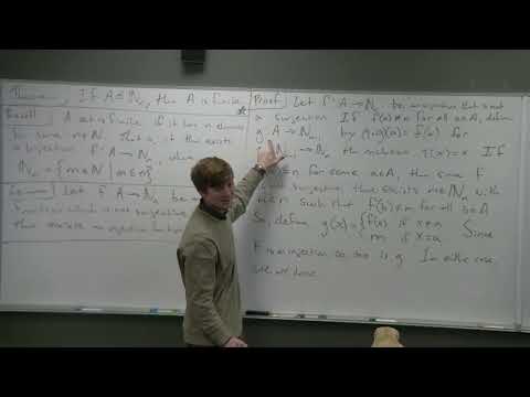 Proof, Set Theory, and Logic - Denumerable Sets (Part 1)