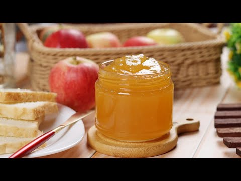 APPLE JAM Just 4 Ingredient by (YES I CAN COOK)