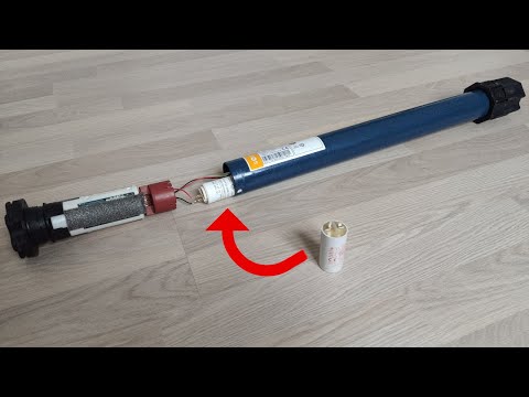 Somfy roller shutter motor capacitor replacement - tubular motor repair for under 10 euros