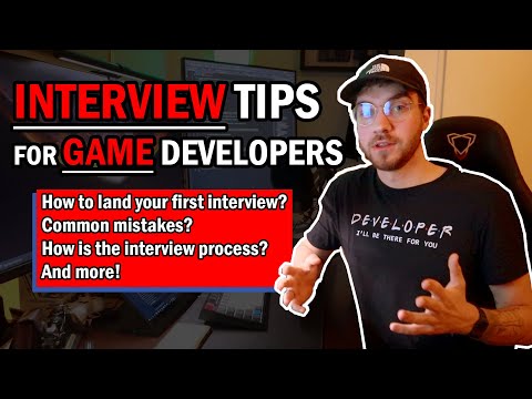 Interview Tips for Game Developers 🎮👨💻 | Common mistakes and my experience