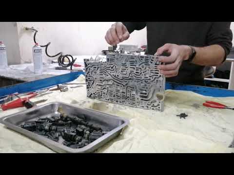 MERCEDES 722.9 VALVE BODY RESTORATİON AND CLEANİNG