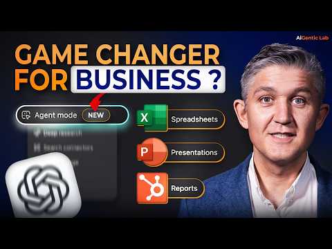 Watch ChatGPT Agent Do All The Work For You!