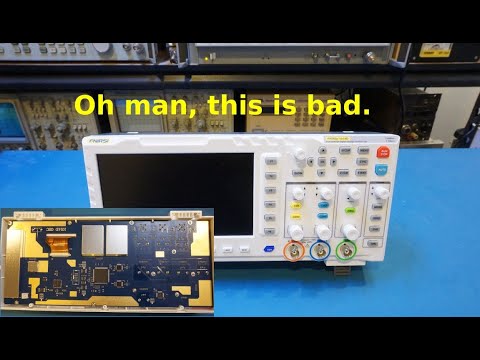 Review/Teardown of a FNIRSI 1014D DSO - 100 MHz or 30 MHz Bandwidth?