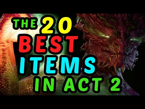 The 20 BEST ITEMS in Act 2 - Baldur's Gate 3 Honour Mode Guide