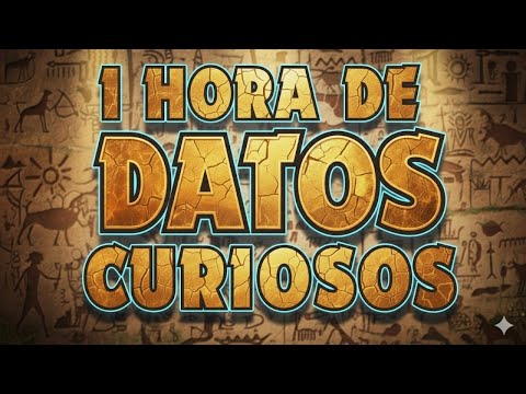 1 HORA de DATOS CURIOSOS y COSAS QUE NO SABÍAS #12😲