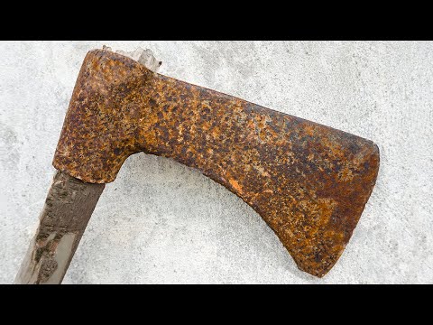 Restoration Antique French HUGE AXE