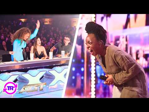 Mel B Hits SECOND GOLDEN BUZZER For Homeless Singer On AGT 2025!
