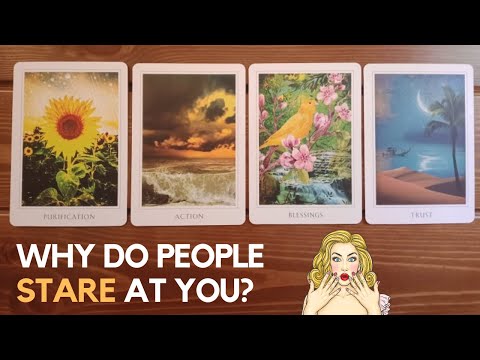 Why do people stare at you? 👀 😮 😍 | Pick a card