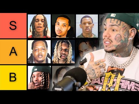 6ix9ine's Chicago Drill Rapper Tier List