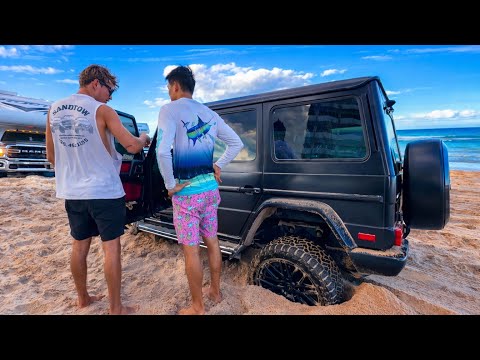 G-Wagons Are NOT Made For Beach Recoveries!