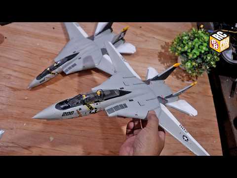 How to Build Small F-14 Tomcat RC Plane with Styrofoam/ Thermocol