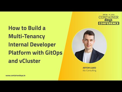 How to Build a Multi-Tenancy Internal Developer Platform with GitOps and vCluster - Artem Lajko