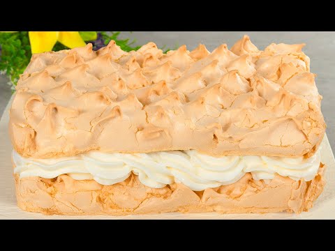 Cake in 5 minutes! The famous Norwegian cake that melts in your mouth! Simple and delicious.