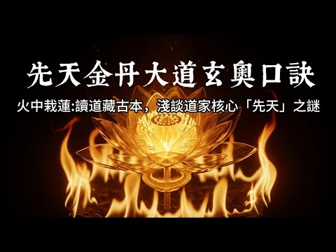 【洞見無界】白髭返黑、無疾示化？宋代道家高人傳下《先天金丹大道玄奧口訣》，錄於道藏！普通人也能「竊取天機」、逆轉生命嗎？