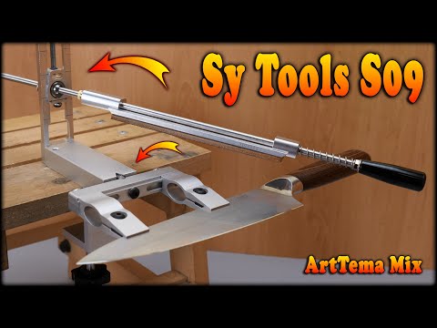 New Knife Sharpener Sy Tools S09 Aliexpress ► My first knife sharpening on a SyTools S09 sharpener
