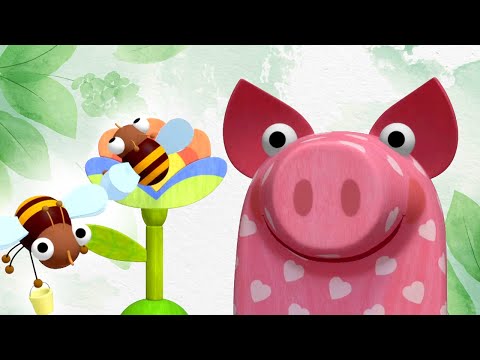 Мёд 🐝 – Все серии подряд – Серия 29 – Деревяшки | Развивающий мультик для малышей