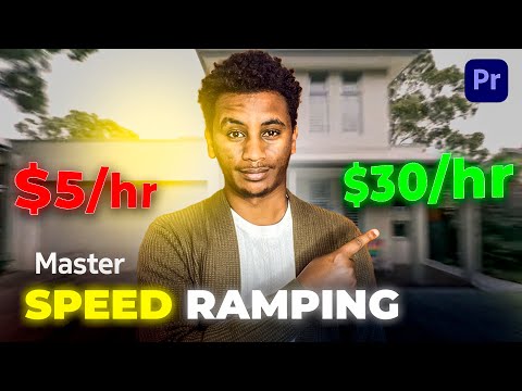 Master Speed Ramping in Premiere Pro – Become a High-Paid Video Editor!🚀 / Learn with Dereje