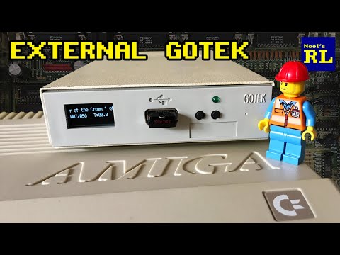 External Gotek on Amiga 500 with Drive-Selector Switch