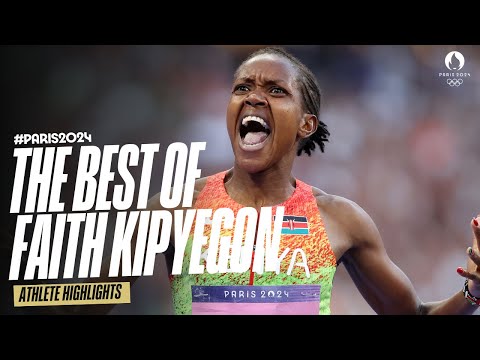🇰🇪 Faith Kipyegon’s Greatest Olympic Moments | Athlete Highlights
