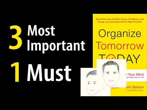 ORGANIZE TOMORROW TODAY by Jason Selk & Tom Bartow | Core Message