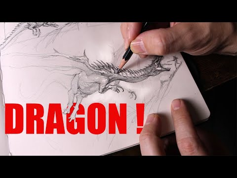 Designing a Dragon from Thumbnails: Fun, Easy Creature Sketching Tutorial!