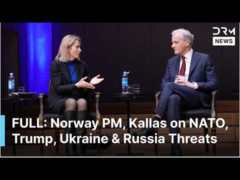 FULL DISCUSSION: Norway PM, EU’s Kaja Kallas Clash on NATO, Ukraine, Trump, Global Order | AC1G