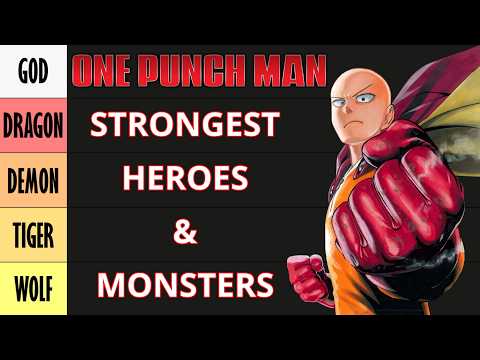 Ultimate One Punch Man Strength and Power Tier List (OVER 100 CHARACTERS!)