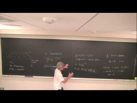 Mike Hopkins | Lattice models and topological quantum field theories I