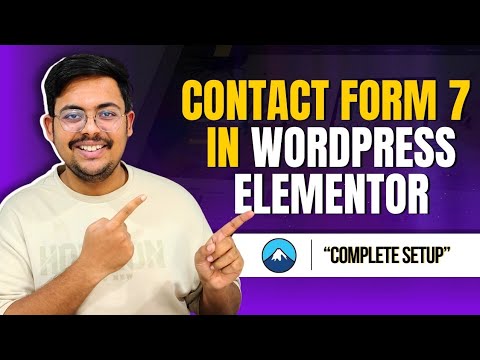 How to Create Contact Form 7 in Wordpress Elementor (Full Setup)