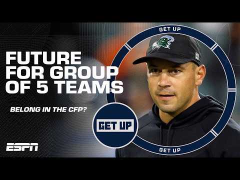 Future of Group of 5 teams in the College Football Playoff ➡️ Do they belong? | Get Up
