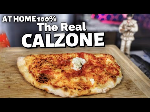 How To Make Real NEAPOLITAN CALZONE at Home